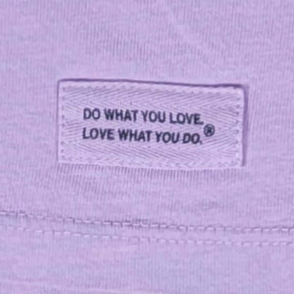 Life Is Good Lavender Crew Neck Short Sleeve Crusher Sunset Tee - S - Picture 6 of 11